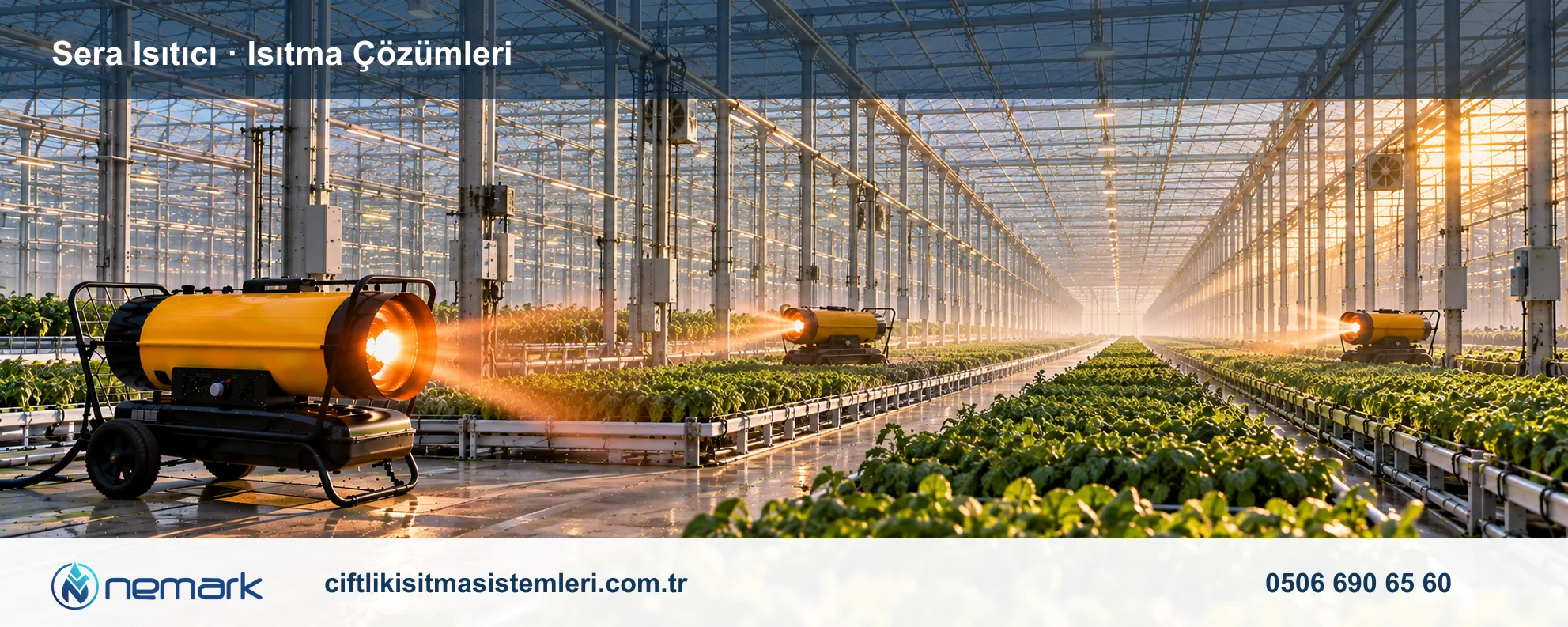 Sera Isıtıcı için Nemark ısıtma çözümleri